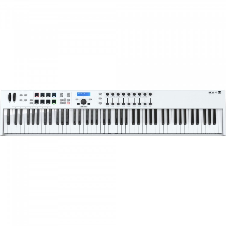 Arturia KeyLab Essential 88 專業主控鍵盤 白色款式
